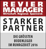 Auszeichnung „Starker Partner“ von Revier Manager 2016
